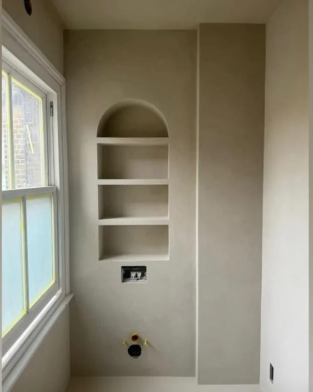 Microcement bathroom