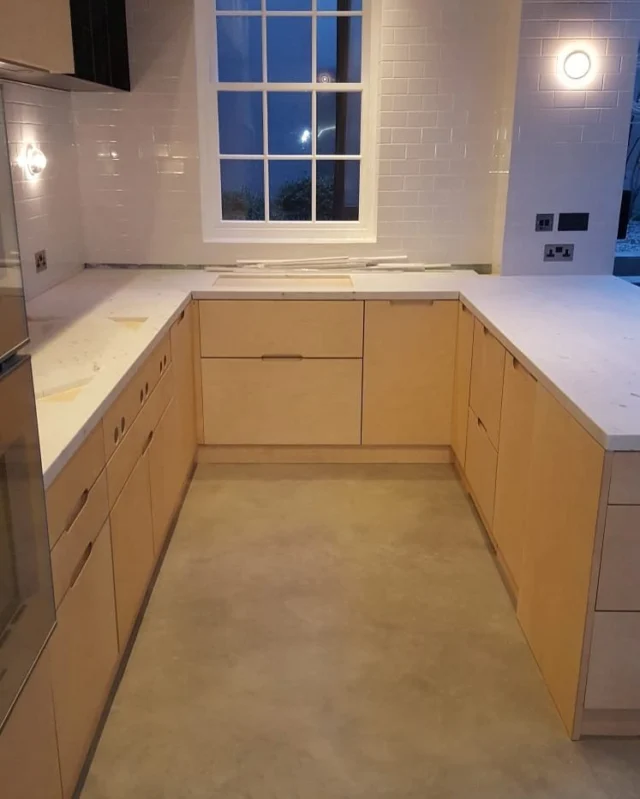 Japanese-inspired basement flat